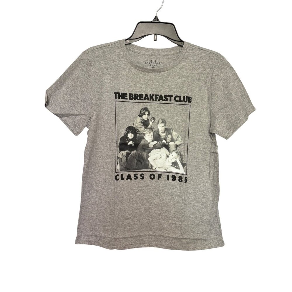 The Breakfast Club Class Of 1985 Gray Graphic Tee Womens Small Universal Studios